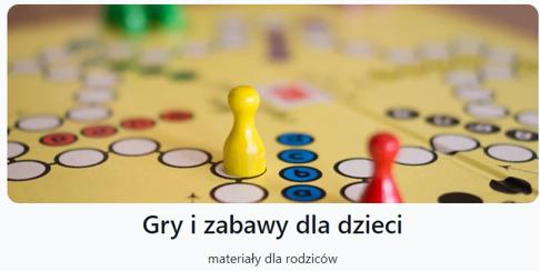 Gry i zabawy dla dzieci